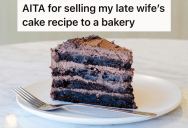 His Wife Used To Make A Cake He Loved, So When Their Kids Wouldn’t Help Him Make It After Her She Was Gone He Sold Her Recipe To A Bakery