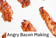 HOA Sends A Rude Contractor To Fix A Homeowner’s Roof, So He Punishes Him With The Smell Of Fresh Bacon The Entire Time He Works