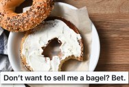 Coffee Shop Wouldn’t Sell A Customer A Bagel Because It Was On The Kid’s Menu, So He Ordered Online And They Had No Choice But To Give It To Him