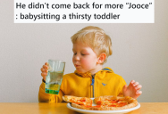 Toddler Kept Asking Babysitter For More Juice, So She Tricked Him By Creating More Of It With A Common Ingredient