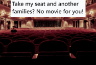 Rude Couple Stole Theater Seats He’d Been Assigned And Refused To Move, So He Got An Employee To Have Them Removed