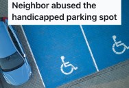 Lazy Jerk Kept Took A Disabled Person’s Parking Spot, So They Made Sure He Would Never Park There Again