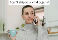 Woman’s Phone Number Mixed Up With An Organ Donor Courier, So She Clears Up The Confusion With A Hilarious Joke