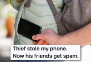 A Thief Stole His Phone But Put The SIM Card In His Own Phone, So The Victim Made Sure To Sign The Guy’s Friends Up For Endless Spam Texts