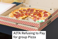 Entitled Vegan Friend Expects His Friend Group To Pay For The Vegan Pizza Only He Wanted, But One Guy Puts His Foot Down