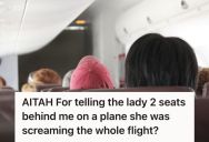 He Confronted A Fellow Passenger Who Was Being Too Loud, But When She Denied It He Gave Her Indisputable Proof