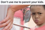 Mom Used A Complete Stranger To Stop Her Son From Acting Up, So He Responded With A Witty Comeback She Definitely Didn’t Like