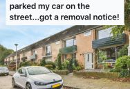 Homeowner Parked His Car In Front Of His Own House And The Neighbors Reported It As An “Unattended Vehicle,” So He Put An Old Toilet In Its Place To Show Them What He Thought About Their Pettiness