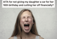 Divorced Dad Doesn’t Give His Estranged Daughter A Car Or An Allowance, So His Ex Threatens Legal Action