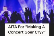 A Concert Goer Kept Invading His Personal Space, So He Used Sarcasm To Get Her To Stop And Made Her Cry