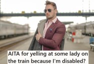 Rude Lady Yelled At Him For Not Giving Her His Seat On The Train, But He Shut Her Down By Revealing That He Is Actually Disabled