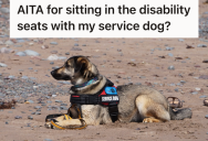 He Sat In Disabled Seating On The Bus With His Service Dog, But Was Still Accused Of Faking A Disability