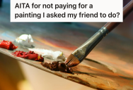 She Asked Her Friend To Paint A Picture Of Her Dad, But Her Friend Charged Her A Lot More Than She Could Afford