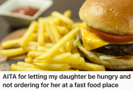 Father Refuses To Order Food For Daughter With Mental Health Issues, So She Goes Hungry For The Rest Of The Afternoon