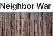 Their Neighbors Wanted A Taller Fence But They Said No, So When They Threatened To Report Them For Violations They Made The Tiniest Adjustment Possible