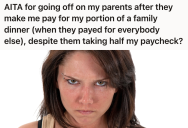 Teenager Challenges Her Parents’ Unfair Financial Demands And Lack Of Support, So They Kick Her Out And Threaten To Disown Her Completely