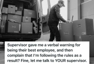 A Delivery Driver Was Reprimanded For Speeding, So He Decided To Follow Every Last Rule To The Letter