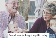 Her Careless Grandparents Forgot Her Birthday, So She Took Them To Eat Food They Don’t Enjoy