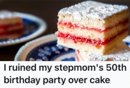 Their Evil Stepmom Made Fun Of Her Job As A Pastry Chef, So When She Wanted A Cake She Baked Exactly What The Woman Deserved