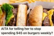 His Wife Spends $45 A Week On Hamburgers That Her Sister Sells To Make Extra Money So He Tells Her To Stop, But She Doesn’t Because She’s Using Her Money