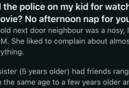 Nosy Neighbor Complained About Kids Watching A Movie, So Their Dad Got Even By Making Sure To Disturb Her Sleep