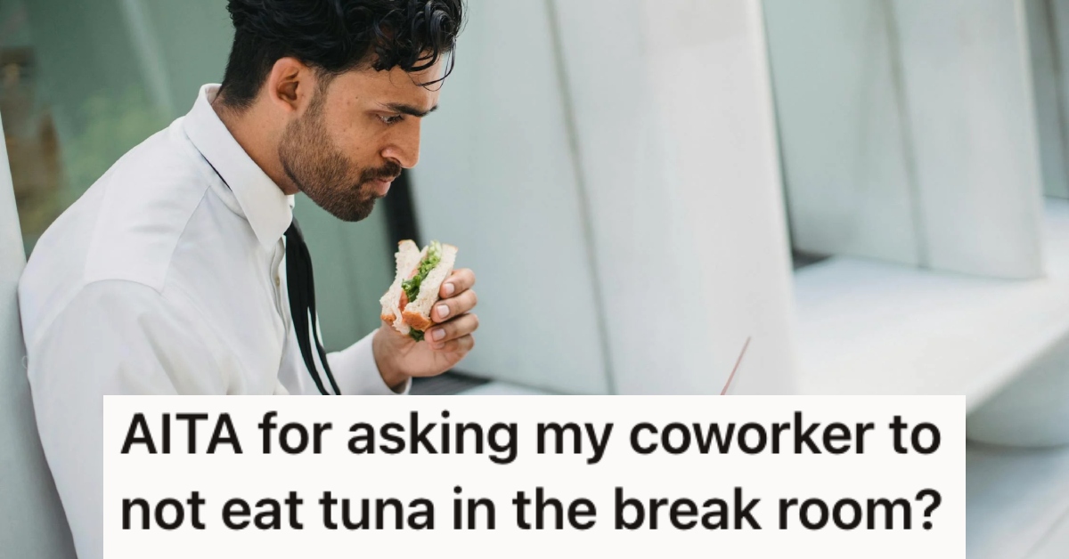 Pregnant woman couldn’t stand the tuna lunch in the break room and gets sick frequently, so she asked a coworker to bring something else and now things are tense » TwistedSifter