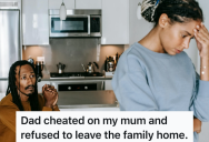 Husband Treated His Wife Like A Servant And Then Cheated On Her, So One Of His Children Hatched A Plan To Keep Him In The Dark And Vanish From His Life