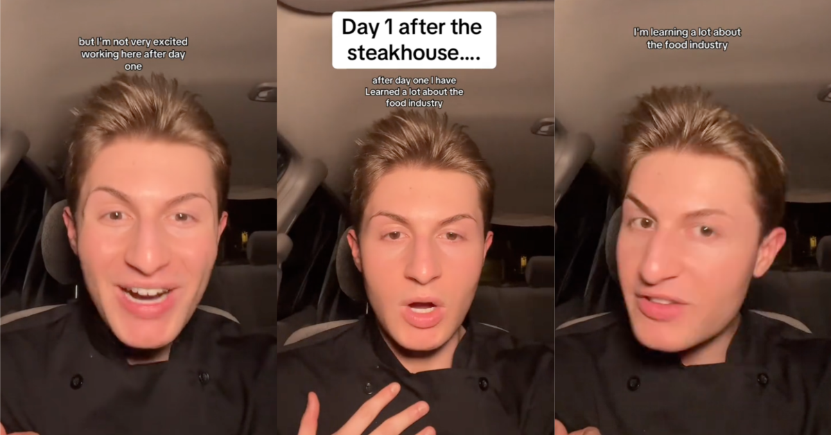 “Is this legal?” – Waiter said he didn’t get a break during a 9-hour shift on his first day at a restaurant » TwistedSifter