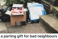 One Neighbor’s Negligence Created A Nuisance, So One Clever Resident Found A Way To Get Even