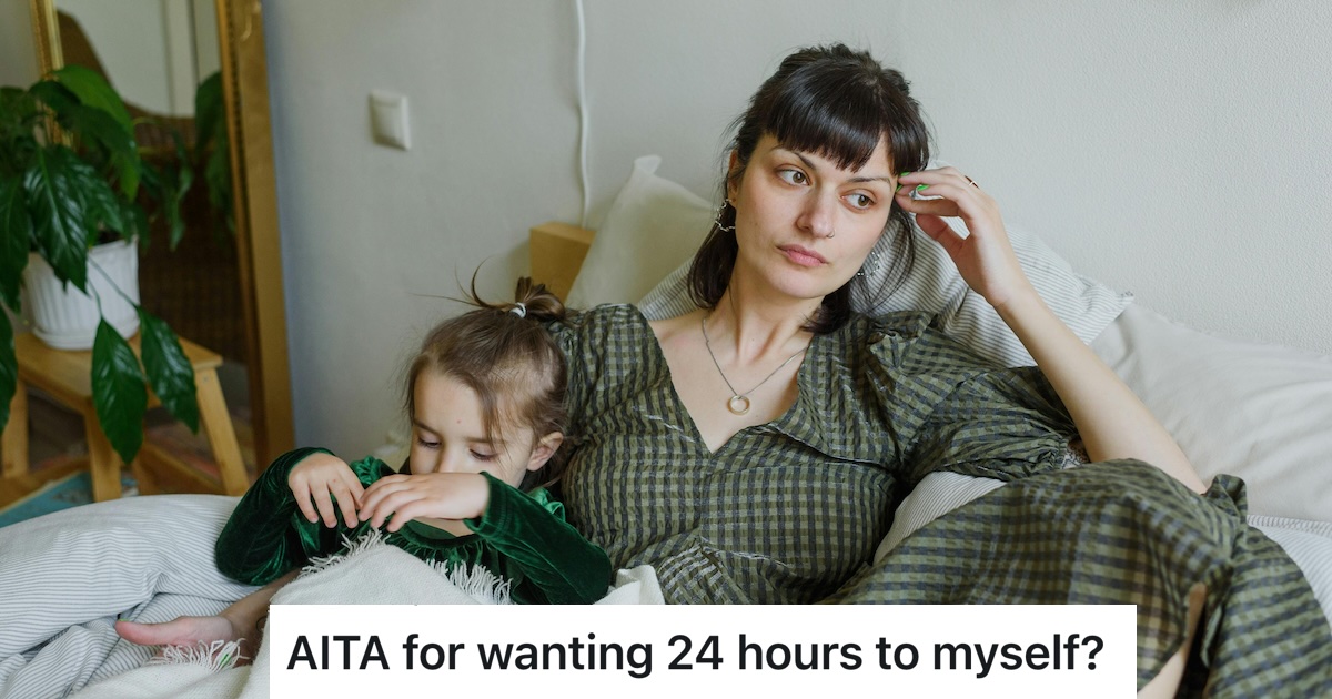 40-year-old mother takes care of her extended family and asks for 24 hours of luxurious rest, but her family refuses and wants her to stay on duty » TwistedSifter