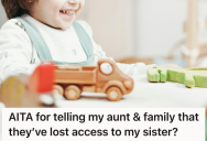 Aunt Violates Child Protective Services Guidelines By Allowing Niece To See Her Estranged Mother, So Custodial Sister Steps In And Cuts Ties With Her Family