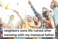 Neighbor’s Rude Kid Didn’t Care That His Parties Were Out Of Hand, So They Manipulated Him Into Talking To His Family And He Ended Up Failed Out Of College And Cut Off From His Parents