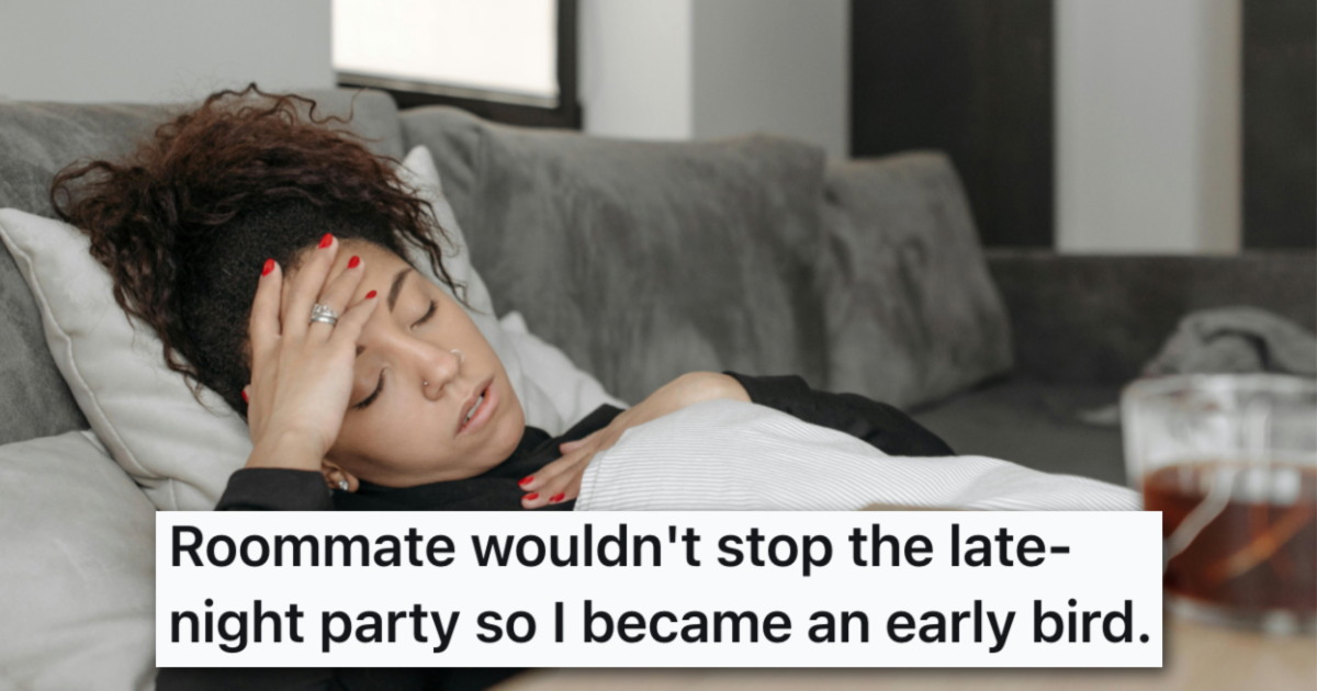 Roommate Throws Loud Late-Night Party, So She Got a Noisy 7 AM Wake-Up ...