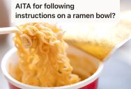 Woman Called Out Her Boyfriend For Not Following Cooking Instructions On Her Ramen, And He Got Bent Out Of Shape About It