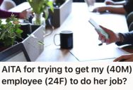 Boss Called A Lazy Employee Something Incredibly Rude, And Now He’s Mad At Her For Contacting HR