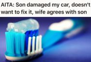 His Son Accidentally Damaged His Car And Doesn’t Want To Pay To Fix It, But His Wife Doesn’t Think Their Kid Should Pay Either