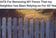 Homeowner Removes Rusty Chain Link Fence That Neighbor Relied On for 40 Years, And Ignores Demands To Rebuild It Immediately