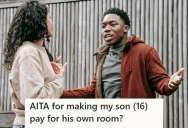 Single Mom’s Teenage Son Wanted His Own Room, So She Ended Up Charging Him $50 A Month For Her Old Room