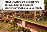 Her Annoying Neighbors Wouldn’t Let Her Have Her Privacy, So She Built A Tall Fence Around Her Garden. They Called Inspection On Her And Now They Won’t Respond To The Messages.