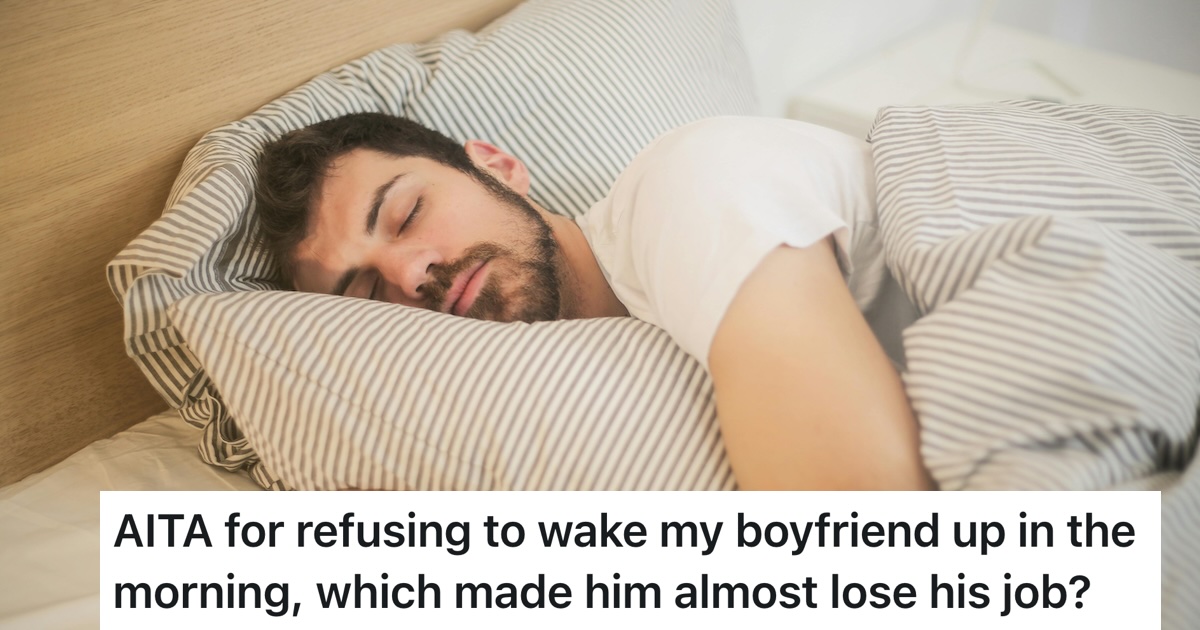 Her Boyfriend Can’t Wake Up On Time, And Now He’s Blaming His ...