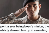 New Army Lieutenant Endures Constant Belittlement From His Boss, But When He Fumbles An Important Meeting, The Lieutenant Quickly Exposes His Lack Of Preparation