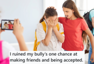 Student Was Bullied Throughout Middle School, But When Her Bully Tried To Join Her High School Friend Group, She Turned The Tables