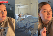 People Thought This Young Lady Was A Famous TikToker And Started Bullying Her While She Was In The Hospital. She Responds With A Positive Message. – ‘The moral of the story is be kind to other people.’