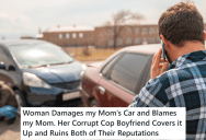 Driver Was Hit By Another Car, But When The Police Arrived They Knew The Other Driver. So They Falsified The Report To Make Her Look Guilty, But She Fought Back And Got Revenge.