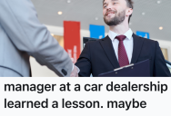 Deceptive Car Dealer Attempts To Slip Hidden Fees Into The Fine Print, But The Buyer Turns The Tables By Using A Clause For Unexpected Payback