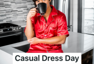 A Job Charged Him For “Casual Dress Day” Whether He Participated Or Not, So He Decided To Go All Out And Dress As Something Truly Hilarious And Horrifying