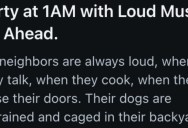 Their Rude Neighbors Won’t Stop Partying Late Into The Night, So They Decided To Give Them A Taste Of Their Own Medicine By Playing Motorcycle Noises And Heavy Metal The Day After To Drive Them Nuts