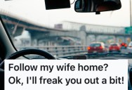 A Driver Followed His Wife Home After An Incident On The Road, So He Recognized Them Later And Repaid The Favor