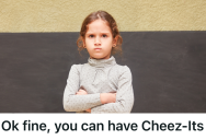 Girl Throws A Temper Tantrum And Demands Cheez-Its For Dinner, So Parents Agree But Only If They Can Choose The Flavor