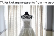 Her Mother Encouraged Both Brides To Choose The Same Wedding Dress, So She Kicked Her Parents Out Of The Wedding And Now Their Relationship Is Completely Severed